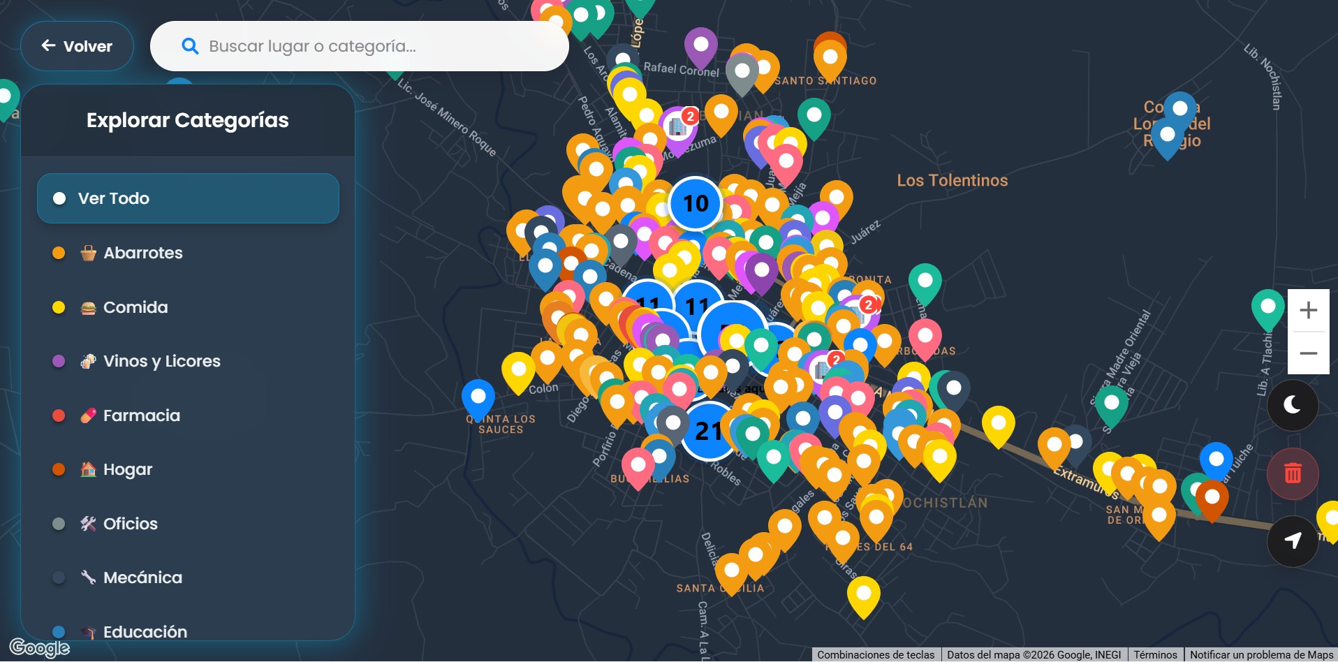 Mapa General
